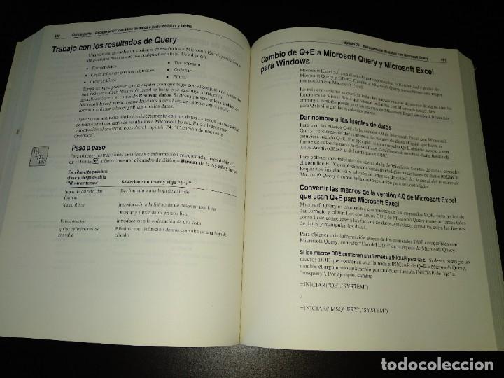 Libros: MANUAL DEL USUARIO DE VISUAL BASIC - MICROSOFT EXCEL VERSION 5.0 * - Foto 3