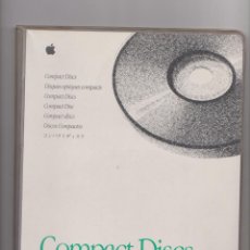 Libros: MACINTOSH CD-ROM DISCS TO USE WITH YOUR MACINTOSH. Lote 308939708