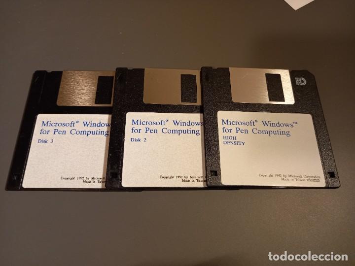Libros: MICROSOFT MS WINDOWS FOR PEN COMPUTING DISCOS DISKETTES PC VINTAGE 3.5&rdquo; - Foto 2