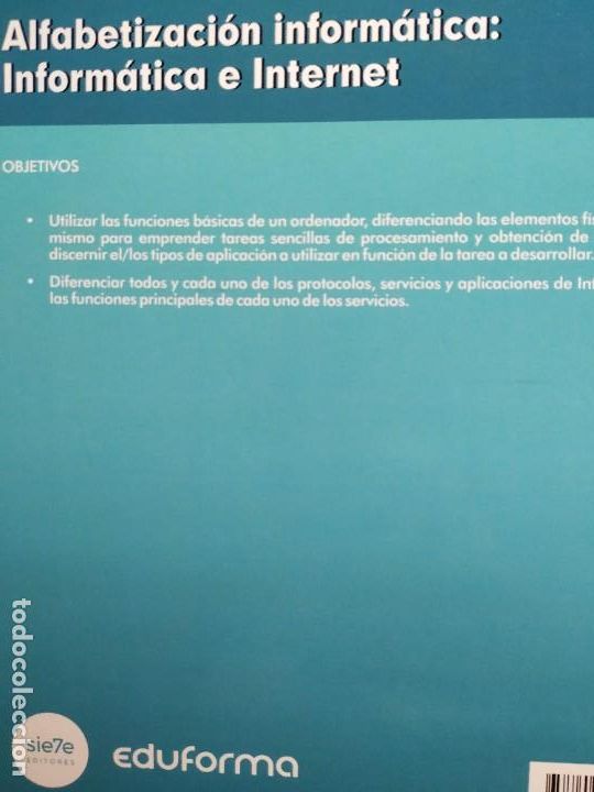 Libros: ALFABETIZACI&Oacute;N INFORM&Aacute;TICA: INFORM&Aacute;TICA E INTERNET. 1a. EDICION, 2018 - Foto 2