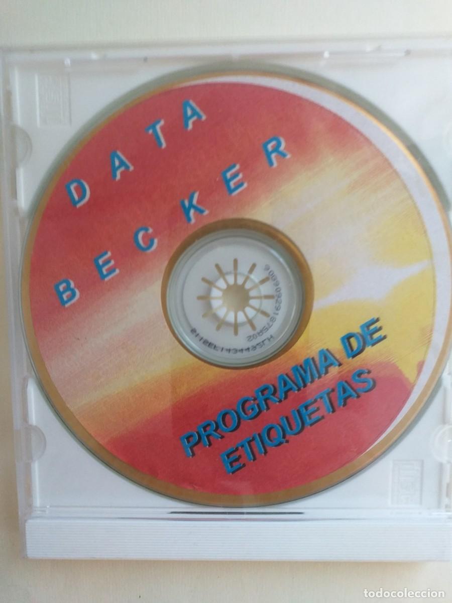 Libros: data becker programa de etiquetas CD - Foto 1