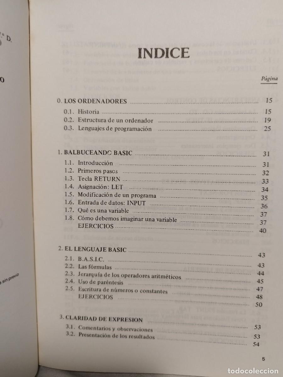 Libros: Basic B&aacute;sico Curso de Programaci&oacute;n D&eacute;cima edici&oacute;n - Foto 4