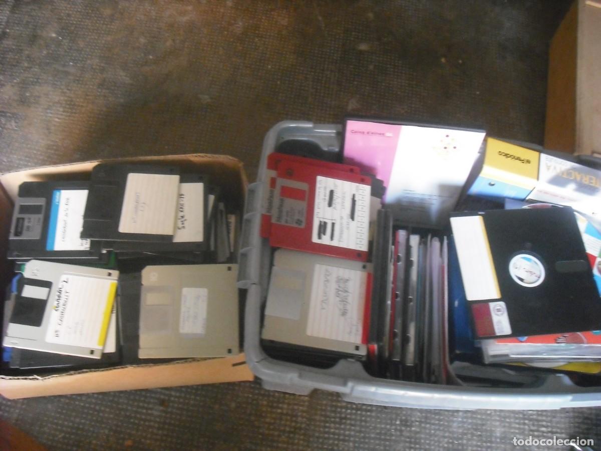 Libros: M&aacute;s de 200 disquets de juegos, programas de trabajo en la escuela, etc - Foto 1