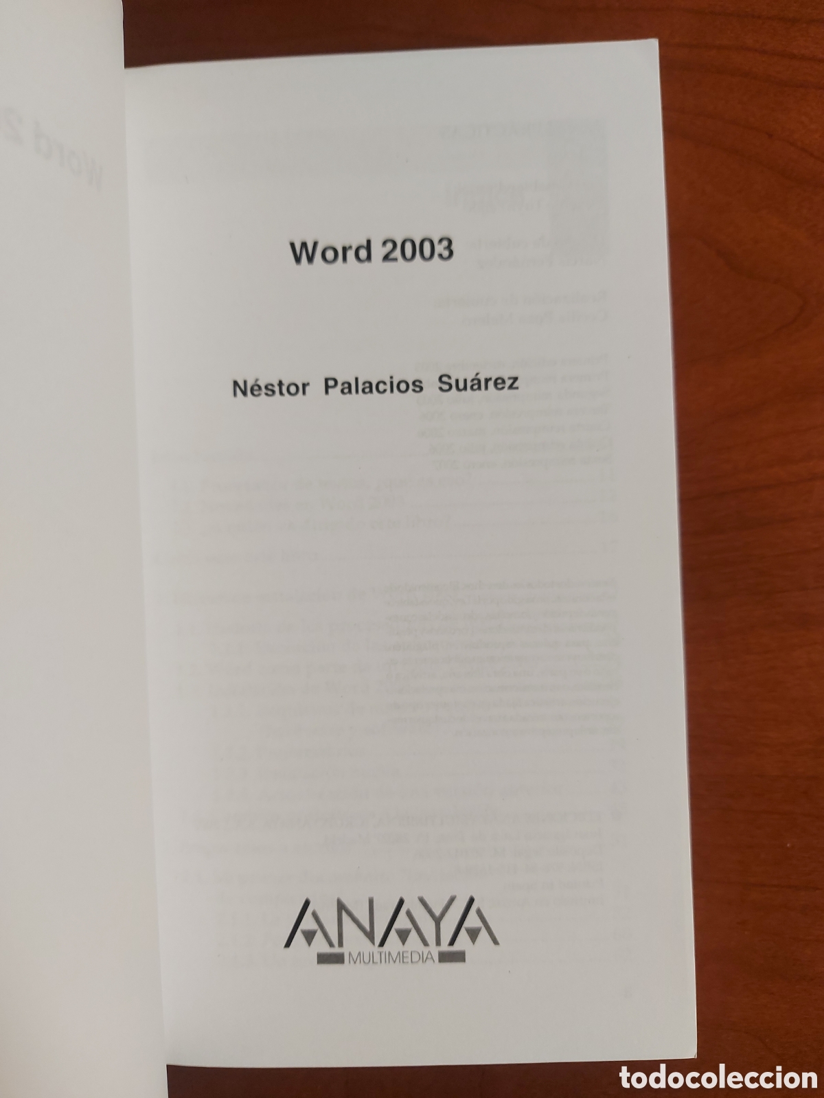 Libros: Word 2003. Gu&iacute;a pr&aacute;ctica para usuarios. Anaya - Foto 3