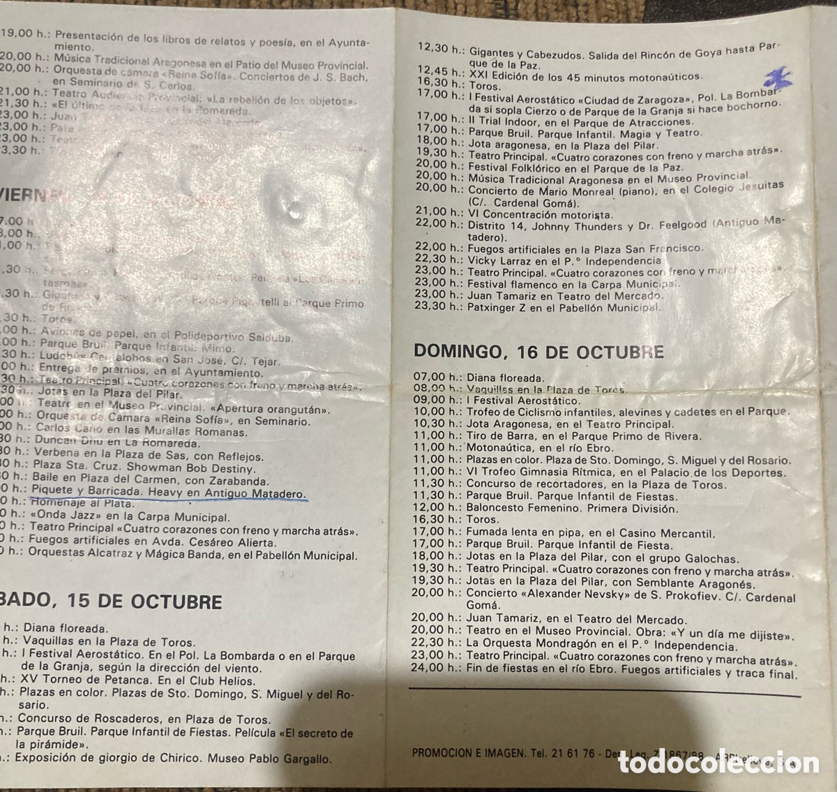 Libros: Programa fiestas pilar 1988 Zaragoza - Foto 5