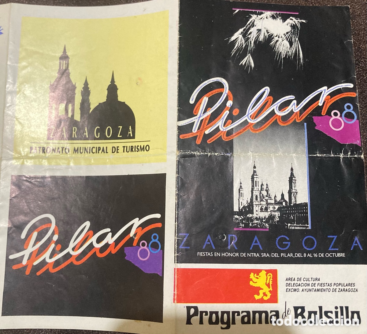 Libros: Programa fiestas pilar 1988 Zaragoza - Foto 1
