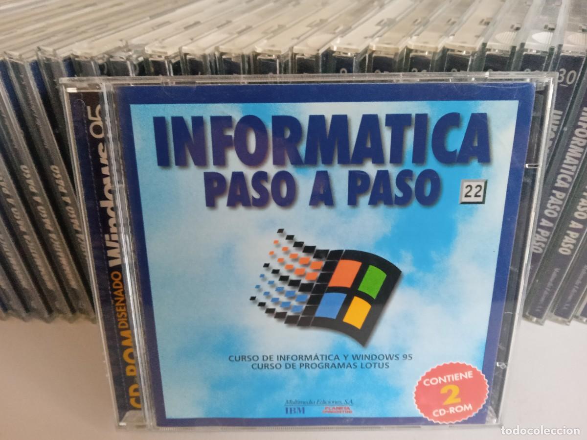 Libros: Inform&aacute;tica paso a paso, 40 CDs - Foto 1