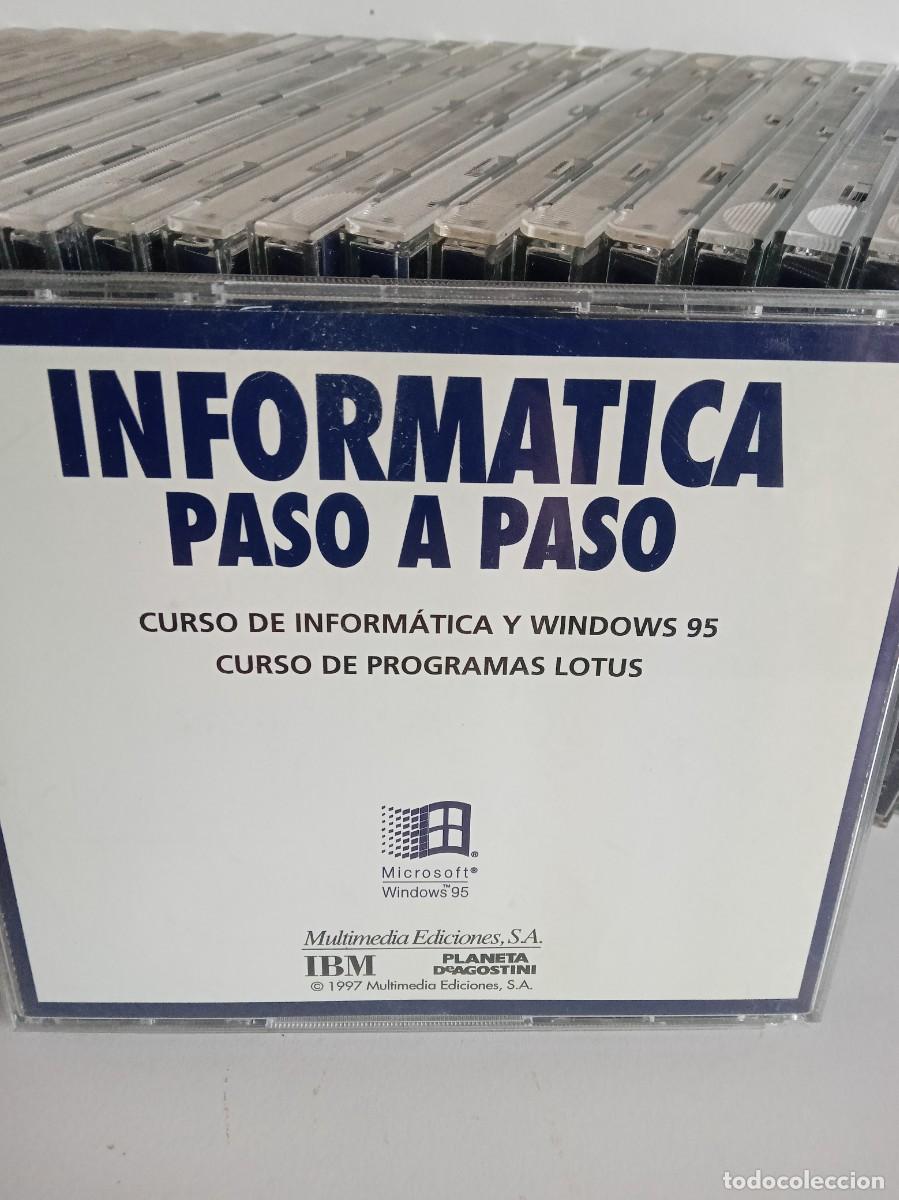 Libros: Inform&aacute;tica paso a paso, 40 CDs - Foto 4