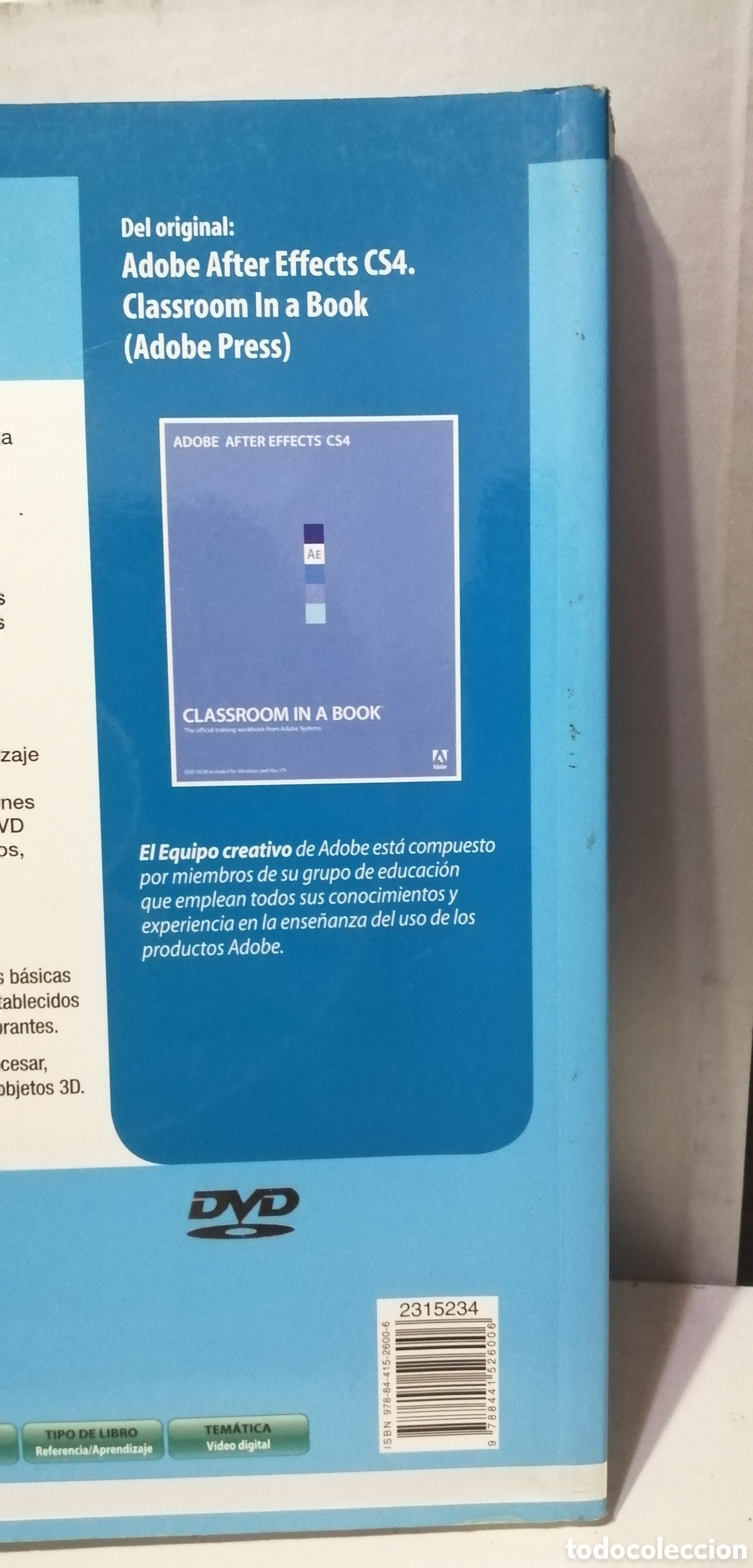Libros: After Effects CS4 Incluye DVD Adobe Press Anaya Multimedia 2009 - Foto 5