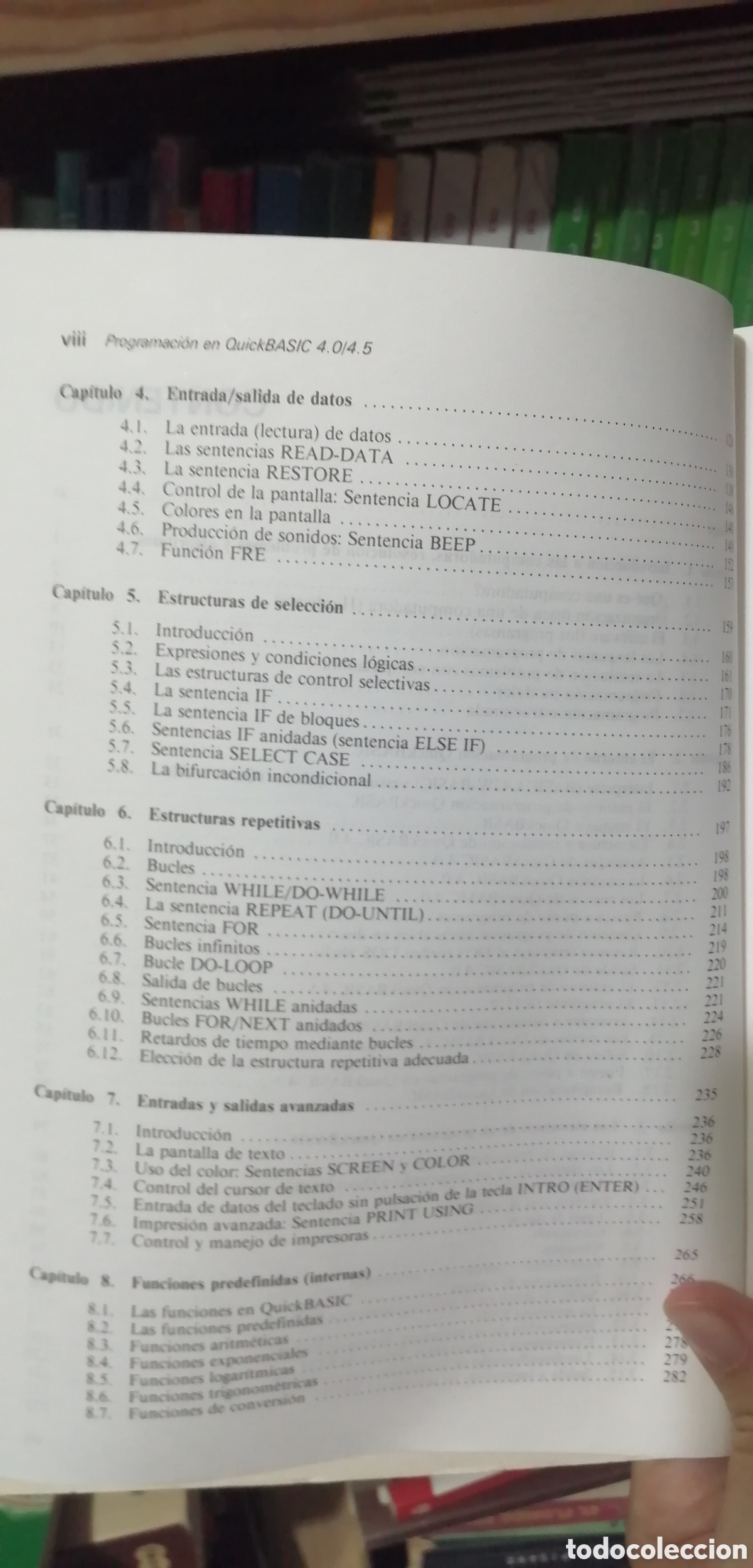Libros: Programaci&oacute;n en Quick Basic 4.0 /4.5 Lu&iacute;s Jollanes McGraw Hill 1991 - Foto 8