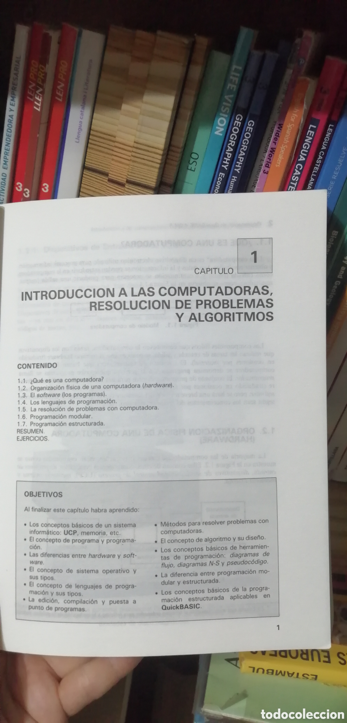 Libros: Programaci&oacute;n en Quick Basic 4.0 /4.5 Lu&iacute;s Jollanes McGraw Hill 1991 - Foto 12