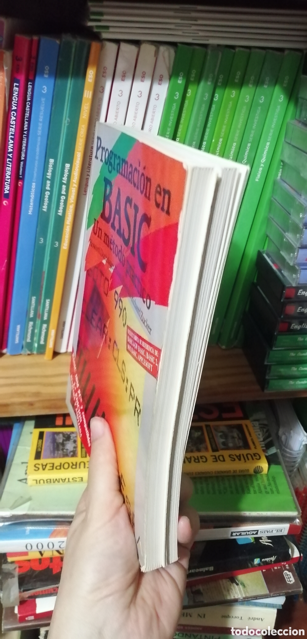 Libros: Programaci&oacute;n en Basic Un m&eacute;todo pr&aacute;ctico Incluye tarjetas de referencia Anaya Multimedia 1987 - Foto 8