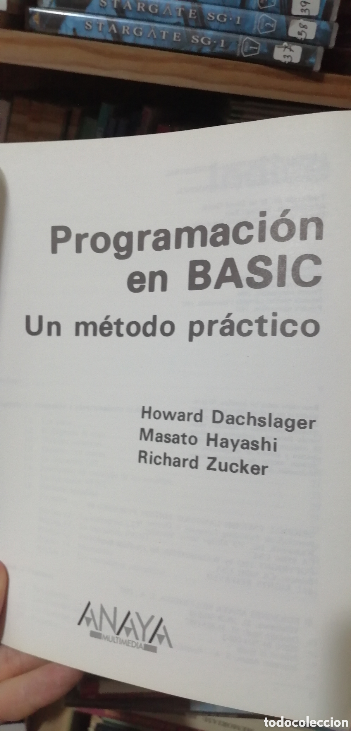 Libros: Programaci&oacute;n en Basic Un m&eacute;todo pr&aacute;ctico Incluye tarjetas de referencia Anaya Multimedia 1987 - Foto 9