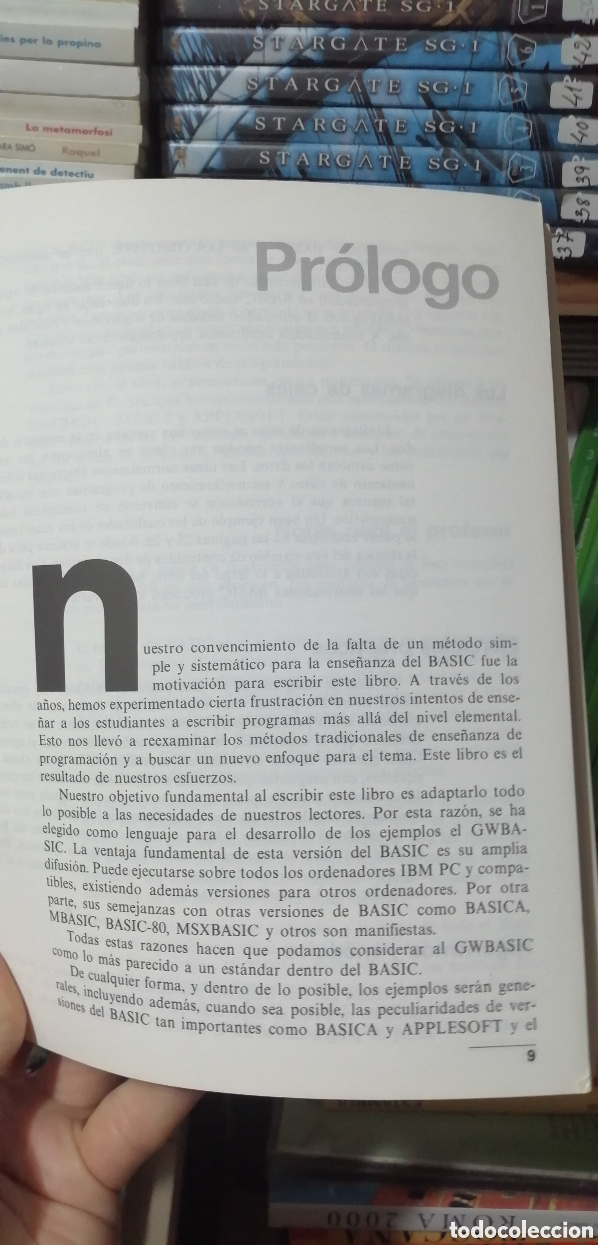 Libros: Programaci&oacute;n en Basic Un m&eacute;todo pr&aacute;ctico Incluye tarjetas de referencia Anaya Multimedia 1987 - Foto 15
