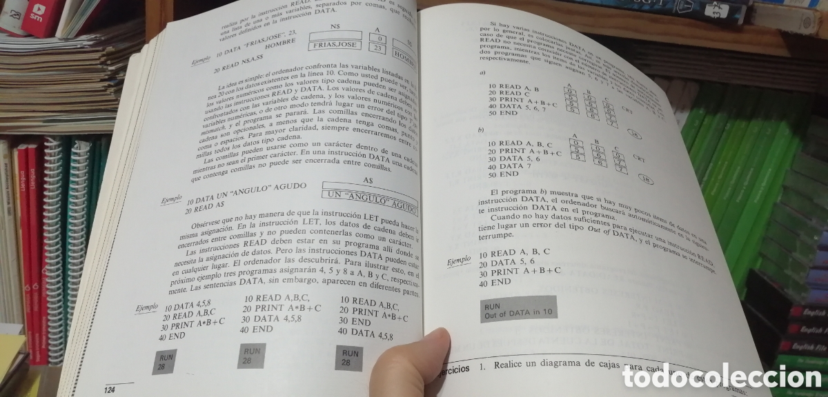 Libros: Programaci&oacute;n en Basic Un m&eacute;todo pr&aacute;ctico Incluye tarjetas de referencia Anaya Multimedia 1987 - Foto 20