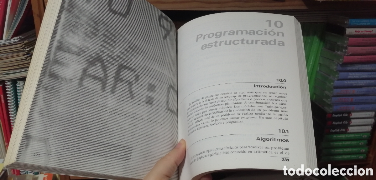 Libros: Programaci&oacute;n en Basic Un m&eacute;todo pr&aacute;ctico Incluye tarjetas de referencia Anaya Multimedia 1987 - Foto 23