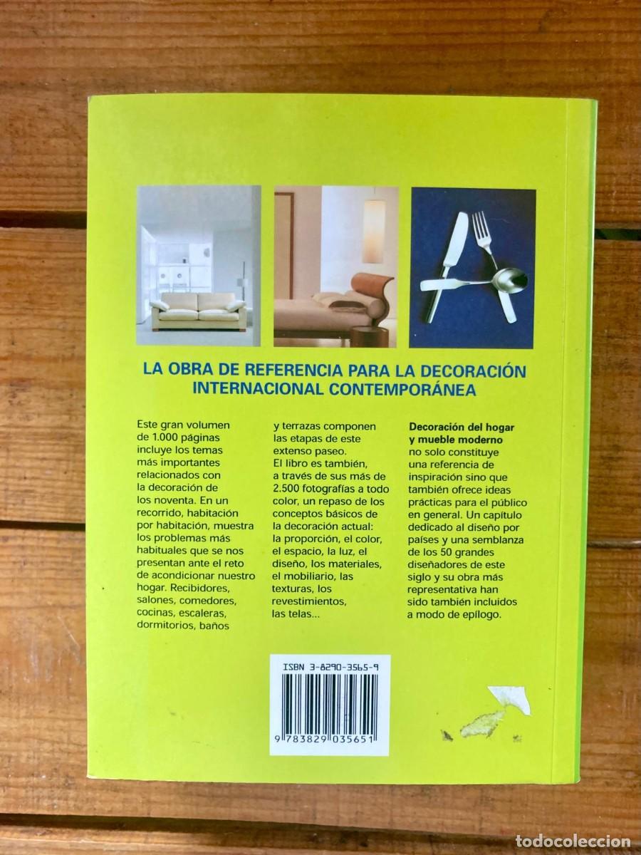 Libros: DECORACI&Oacute;N DEL HOGAR Y MUEBLE MODERNO - ED. K&Ouml;NEMANN - Foto 2