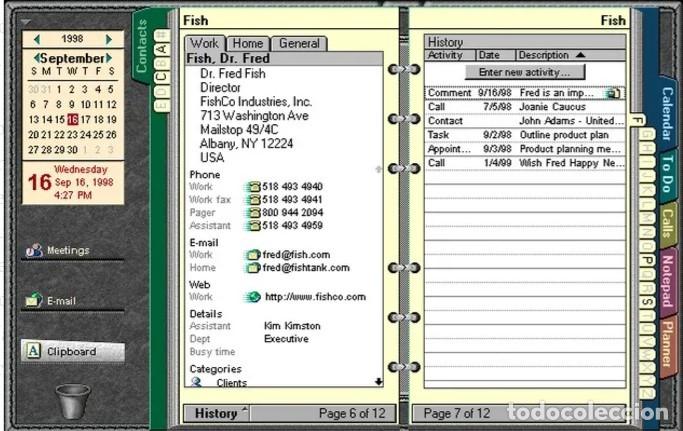 Libros: LOTUS ORGANIZER - TRES DISKETTES - INSTALACI&Oacute;N COMPLETA - Foto 3