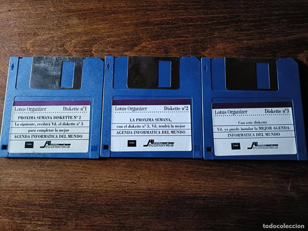 Libros: LOTUS ORGANIZER - TRES DISKETTES - INSTALACI&Oacute;N COMPLETA - Foto 1