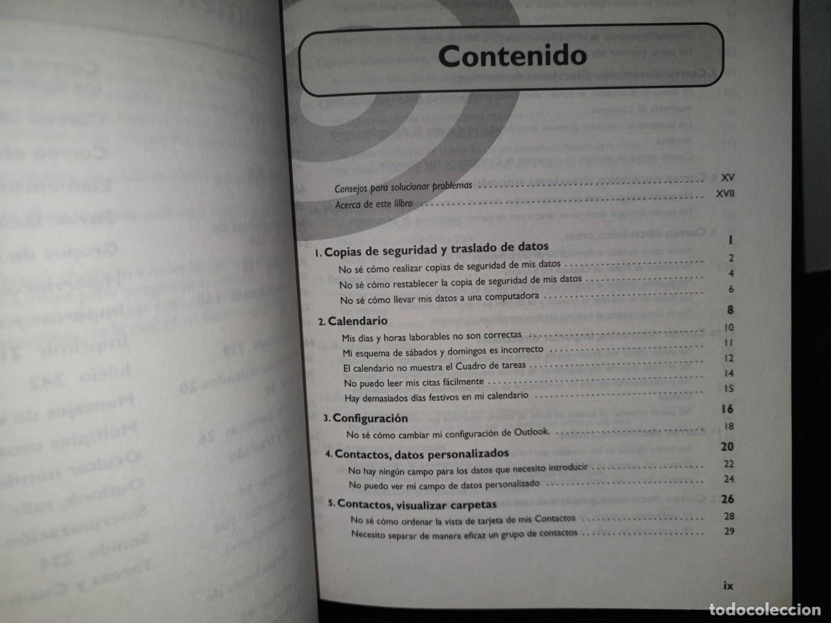 Libros: 204- MICROSOFT OUTLOOK SIN PROBLEMAS - MCGRAW-HILL / INTERAMERICANA - 2001 - Foto 7