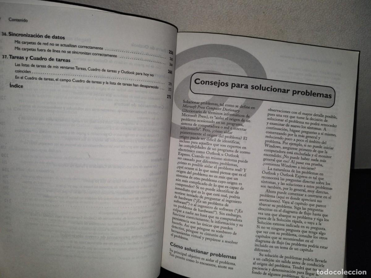 Libros: 204- MICROSOFT OUTLOOK SIN PROBLEMAS - MCGRAW-HILL / INTERAMERICANA - 2001 - Foto 10