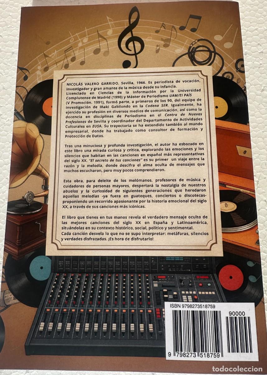 Libros: El Secreto de tus Canciones - Foto 2