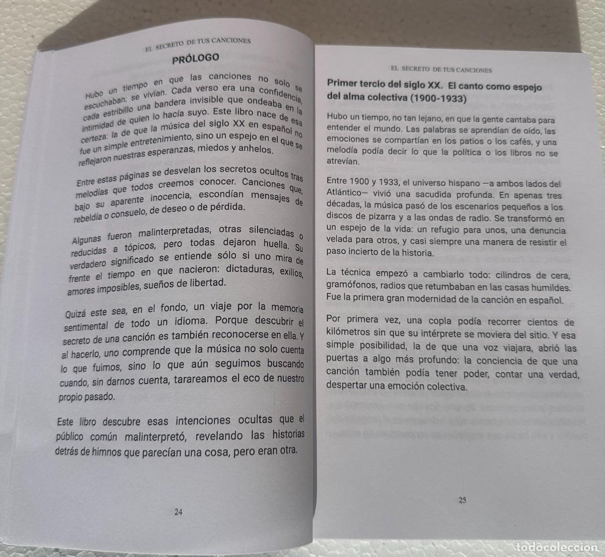 Libros: El Secreto de tus Canciones - Foto 3