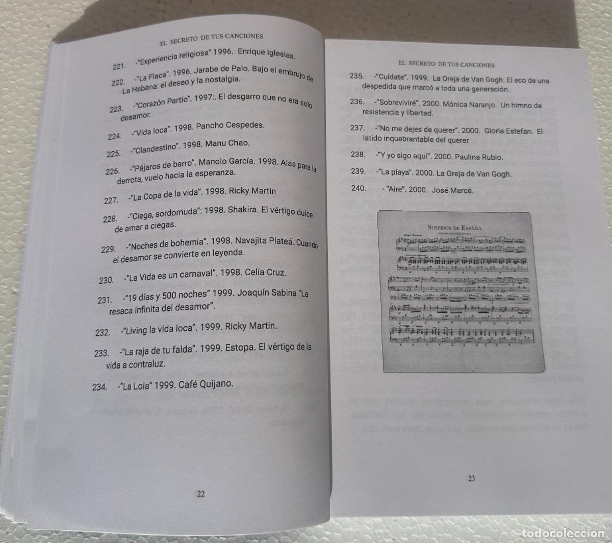 Libros: El Secreto de tus Canciones - Foto 5