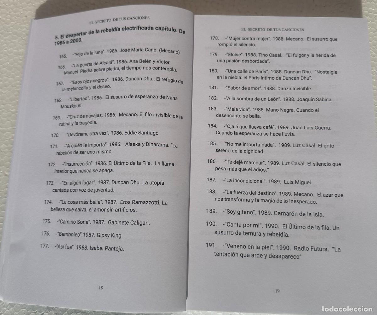 Libros: El Secreto de tus Canciones - Foto 6