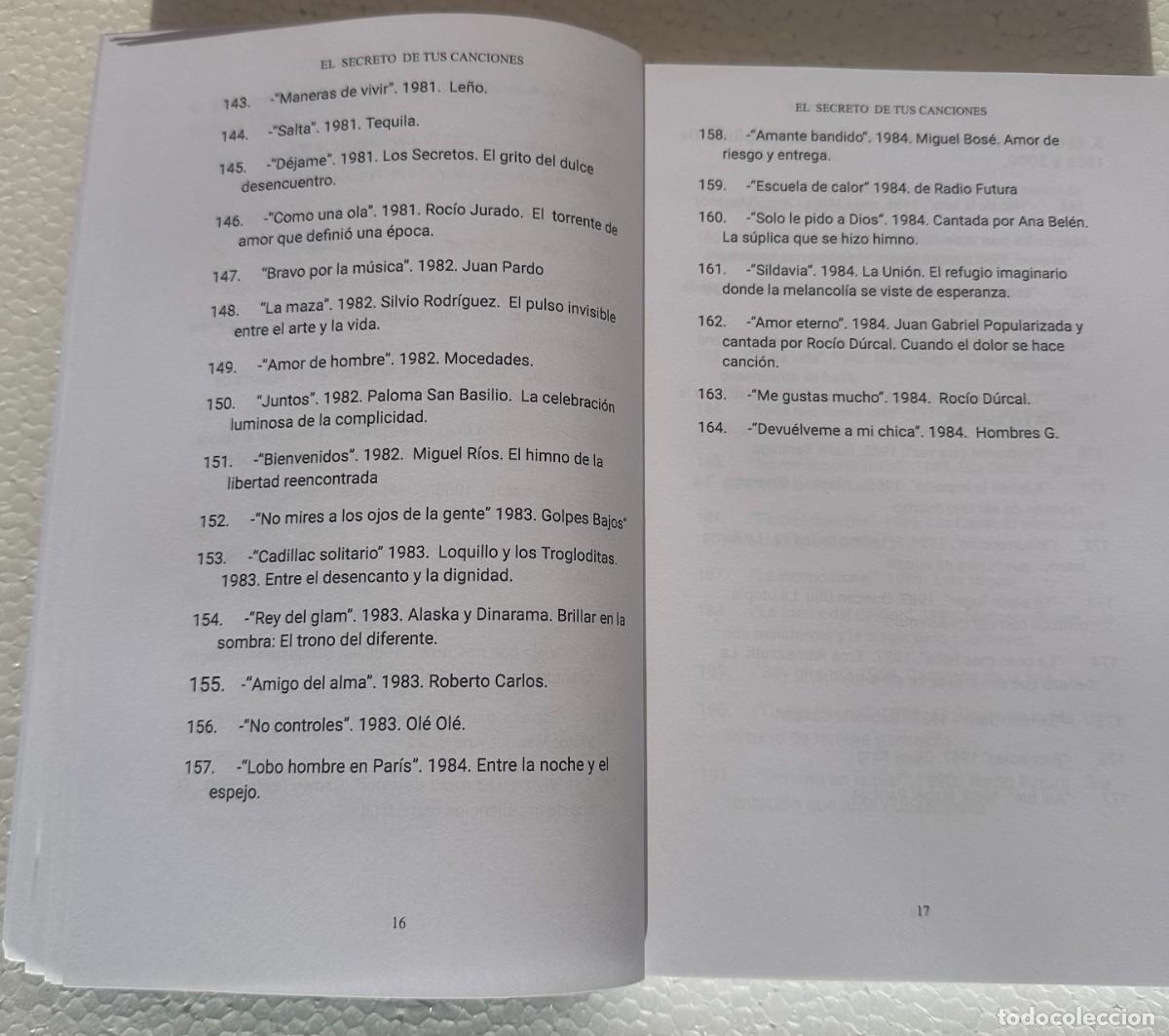 Libros: El Secreto de tus Canciones - Foto 8