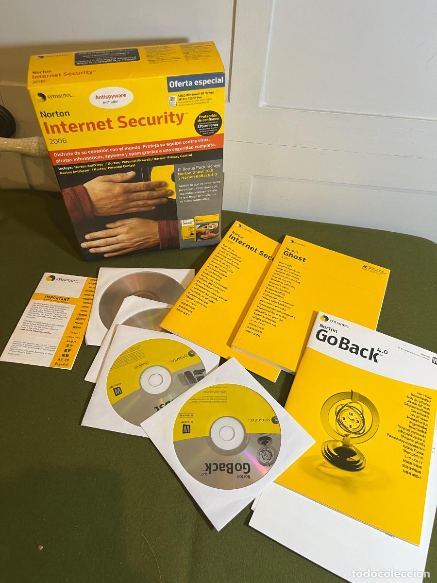 Libros: Software original Symantec Norton Internet Security 2006 Big Box con Norton Ghost 10.0 y GoBack 4.0