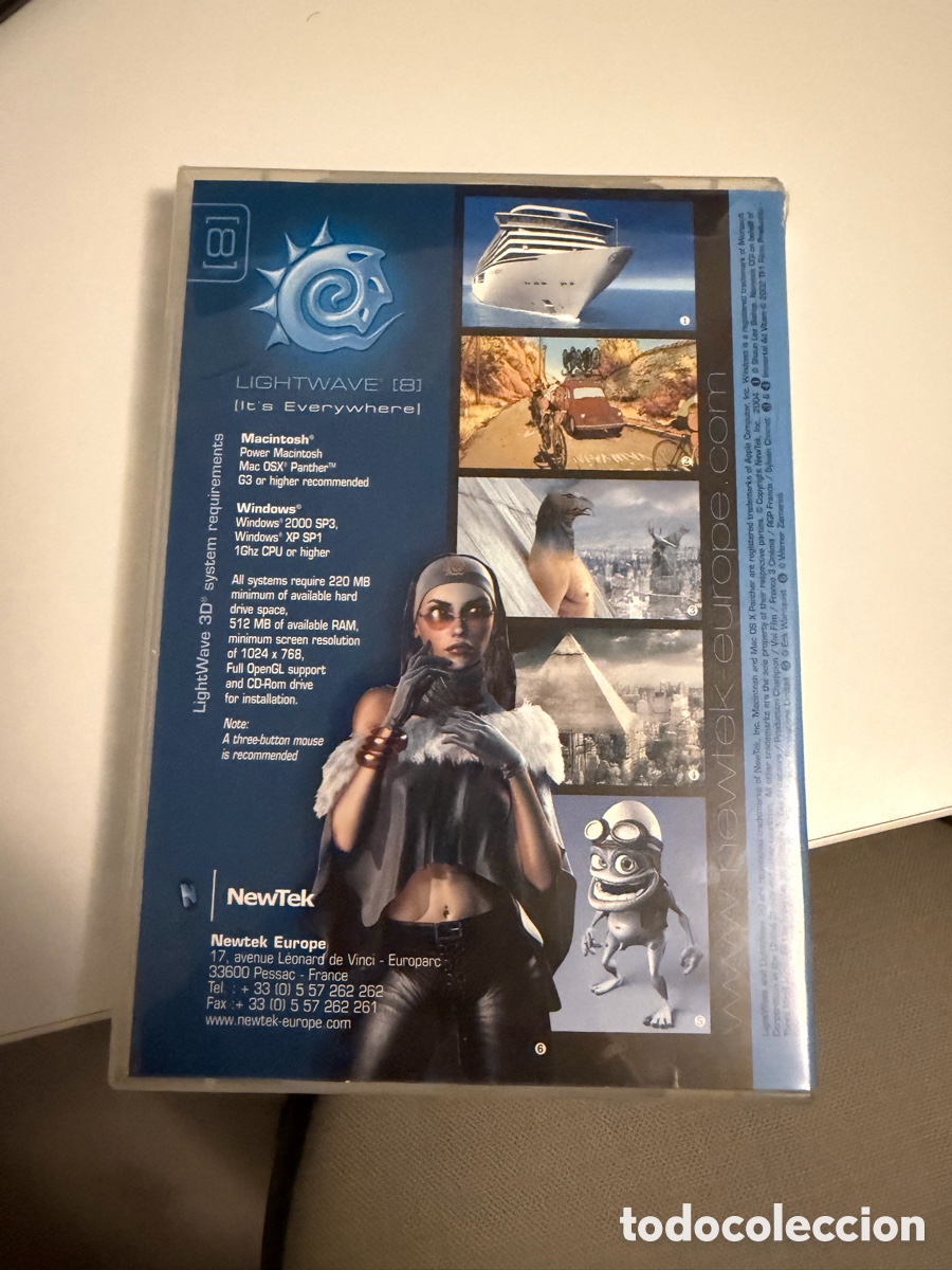 Libros: Software NewTek LightWave 3D Version 8 (Caja y 4 Discos Originales) - Colecci&oacute;n / Retro - Foto 2