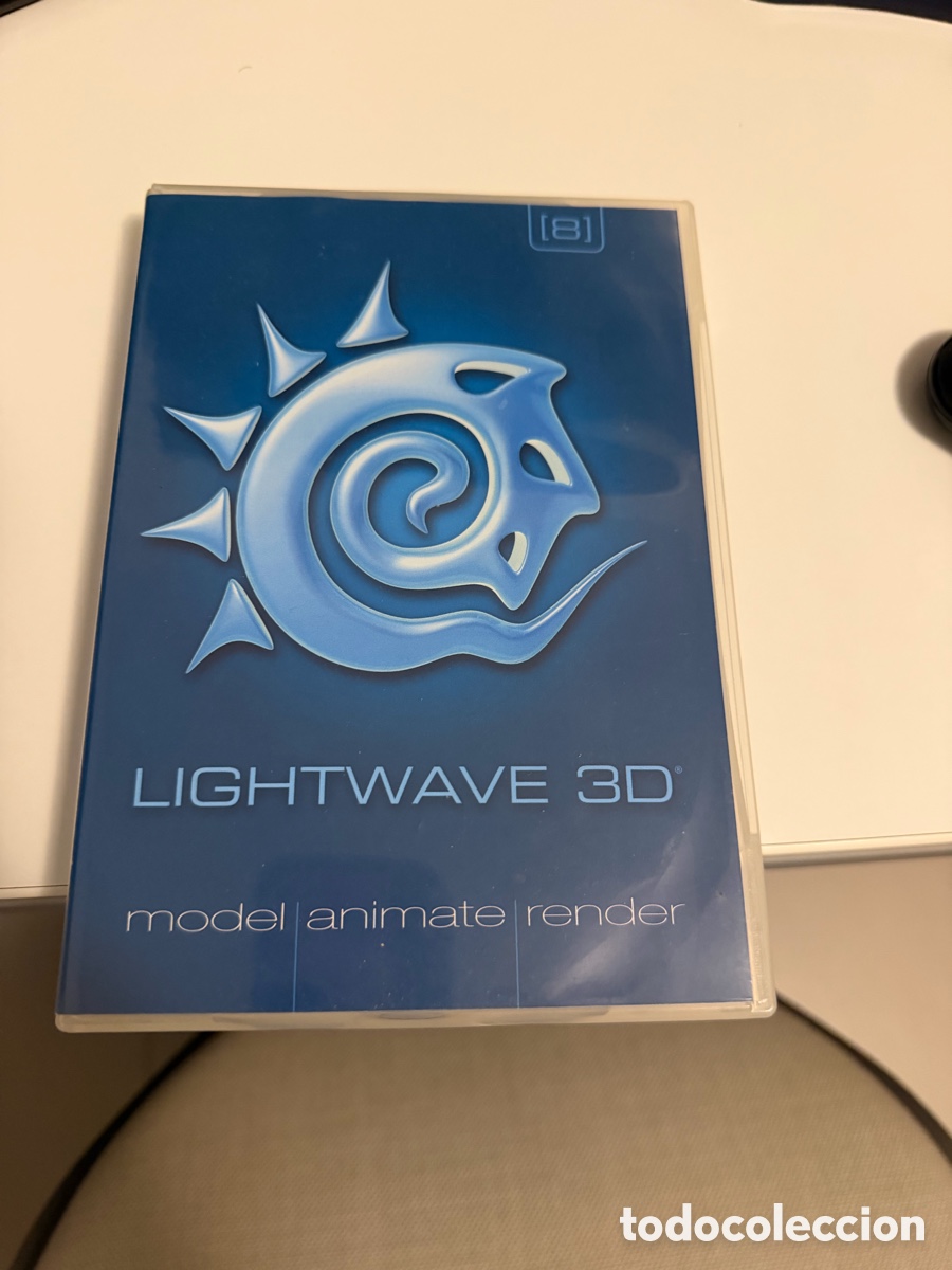 Libros: Software NewTek LightWave 3D Version 8 (Caja y 4 Discos Originales) - Colecci&oacute;n / Retro
