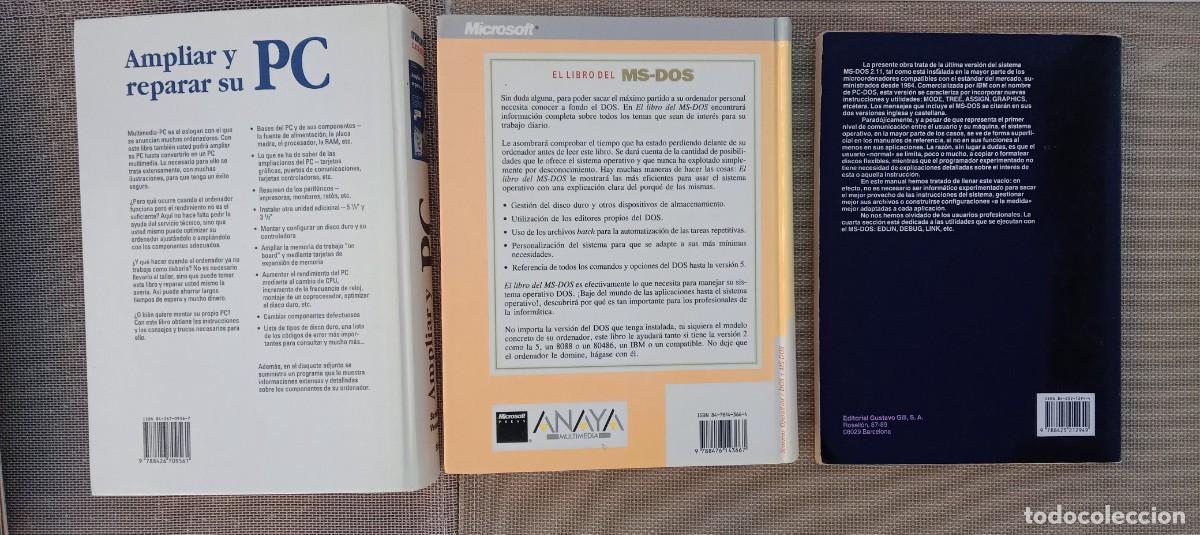 Libros: Lote Informatica-Libros MS-Dos-Word-Lotus-Amipro-Corel-Harvard-Pinacle - Foto 4