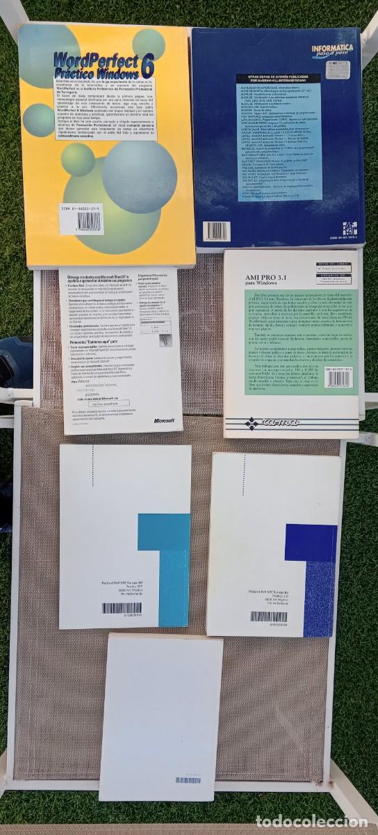 Libros: Lote Informatica-Libros MS-Dos-Word-Lotus-Amipro-Corel-Harvard-Pinacle - Foto 7