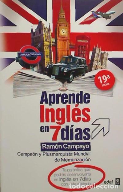 Libros: Aprende ingl&eacute;s en 7 d&iacute;as - Ram&oacute;n Campayo - Foto 1