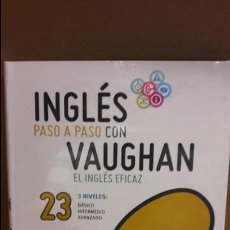 Libros: INGLÉS PASO A PASO CON VAUGHAN / Nº 23 / EL INGLÉS EFICAZ / INCLUYE CD / PRECINTADO.. Lote 112211259