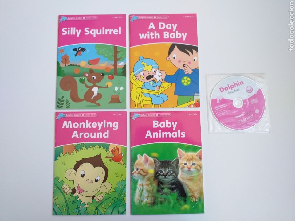 Libros: Dolphin readers - Starter level - 4 cuentos m&aacute;s cd - Foto 1