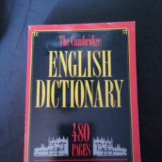 Libros: THE CAMBRIDGE ENGLISH DICTIONARYM. Lote 190076303