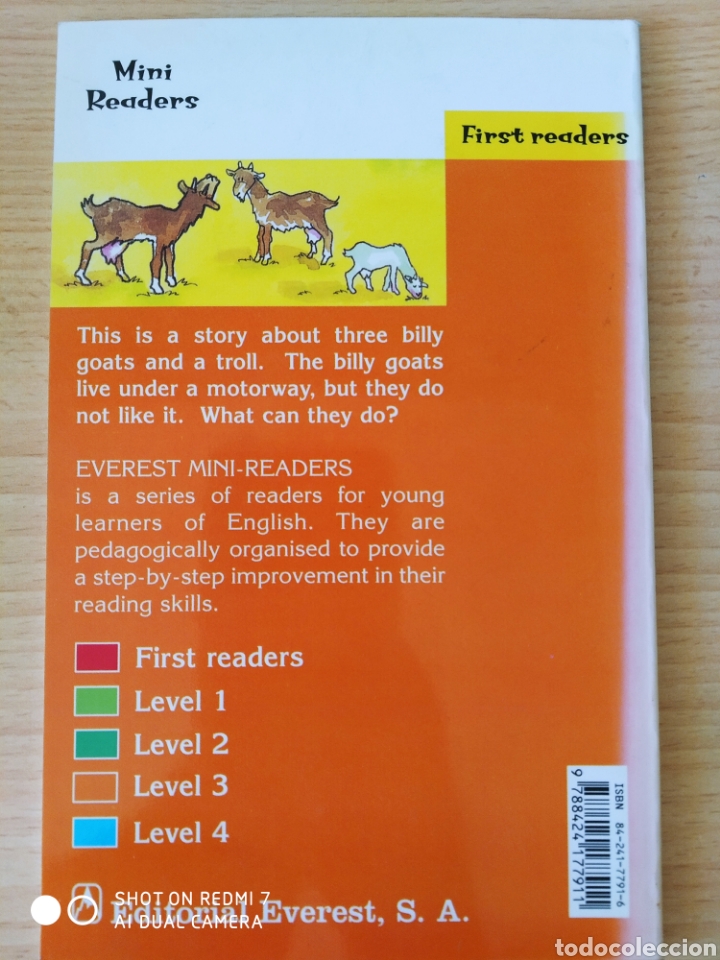 Libros: Three Billy goats grupp. Penny Hancock. Nuevo - Foto 2