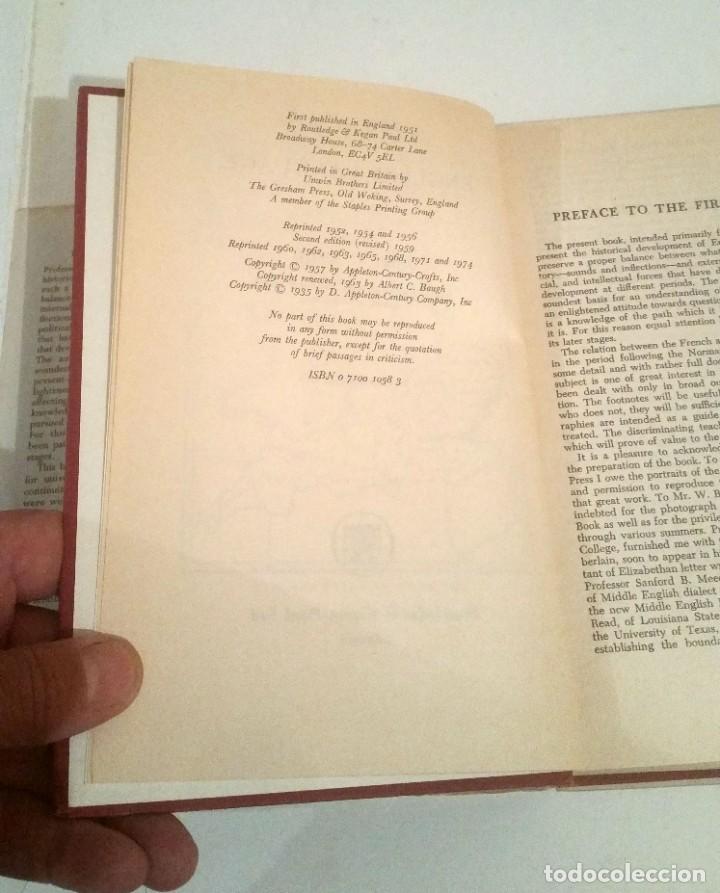 Libros: A History of Engish Language. Albert C. Baugh - Foto 5