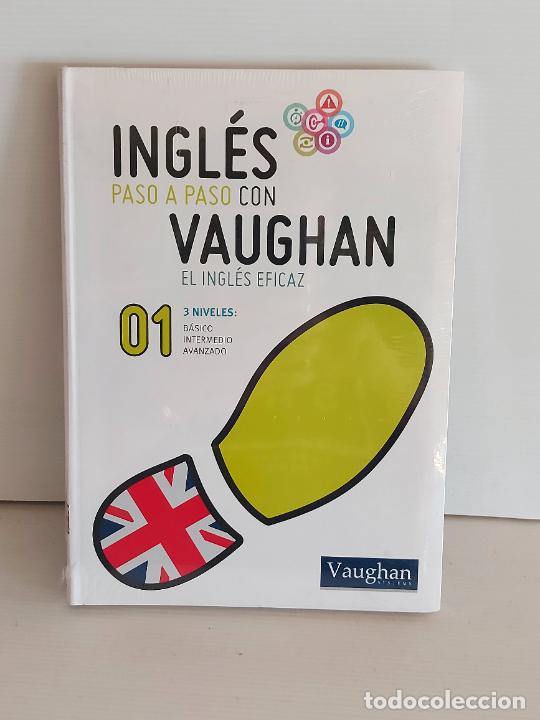 Libros: INGL&Eacute;S PASO A PASO CON VAUGHAN / 1 / EL INGL&Eacute;S EFICAZ / LIBRO + CD / PRECINTADO. - Foto 1
