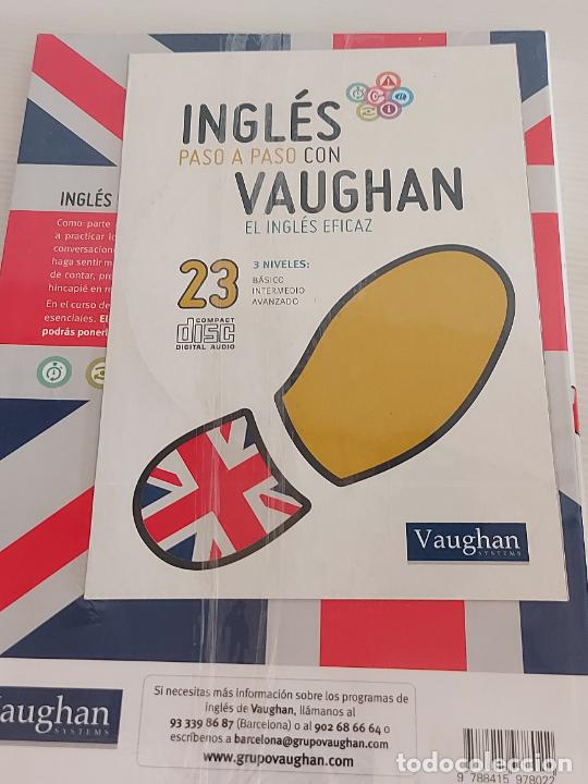 Libros: INGL&Eacute;S PASO A PASO CON VAUGHAN / 23 / EL INGL&Eacute;S EFICAZ / LIBRO + CD / PRECINTADO. - Foto 2