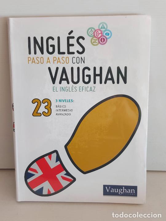 Libros: INGL&Eacute;S PASO A PASO CON VAUGHAN / 23 / EL INGL&Eacute;S EFICAZ / LIBRO + CD / PRECINTADO. - Foto 1