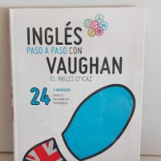 Libros: INGLÉS PASO A PASO CON VAUGHAN / 24 / EL INGLÉS EFICAZ / LIBRO + CD / PRECINTADO.. Lote 228580515