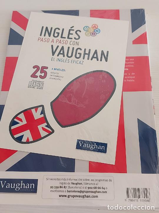 Libros: INGL&Eacute;S PASO A PASO CON VAUGHAN / 25 / EL INGL&Eacute;S EFICAZ / LIBRO + CD / PRECINTADO. - Foto 2