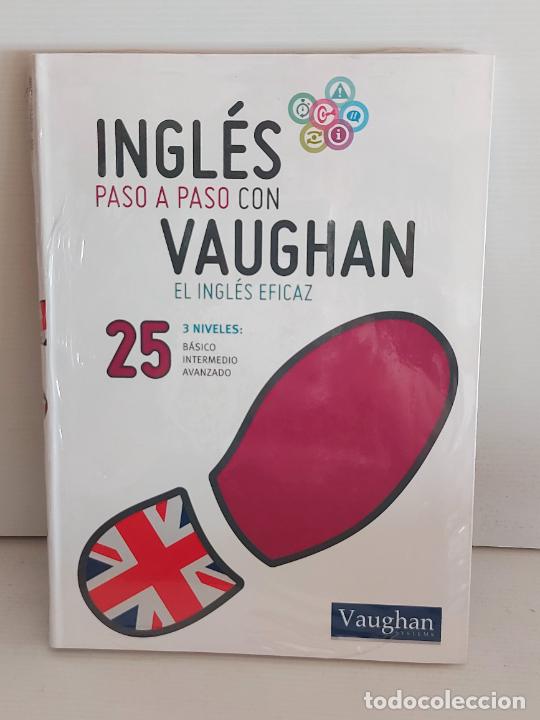 Libros: INGL&Eacute;S PASO A PASO CON VAUGHAN / 25 / EL INGL&Eacute;S EFICAZ / LIBRO + CD / PRECINTADO. - Foto 1