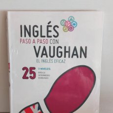 Libros: INGLÉS PASO A PASO CON VAUGHAN / 25 / EL INGLÉS EFICAZ / LIBRO + CD / PRECINTADO.. Lote 228580600