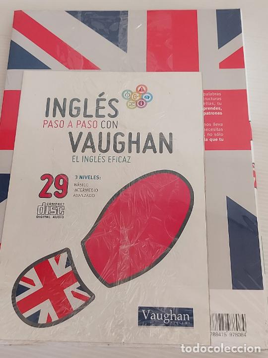 Libros: INGL&Eacute;S PASO A PASO CON VAUGHAN / 29 / EL INGL&Eacute;S EFICAZ / LIBRO + CD / PRECINTADO. - Foto 2