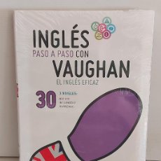 Libros: INGLÉS PASO A PASO CON VAUGHAN / 30 / EL INGLÉS EFICAZ / LIBRO + CD / PRECINTADO.. Lote 228581335
